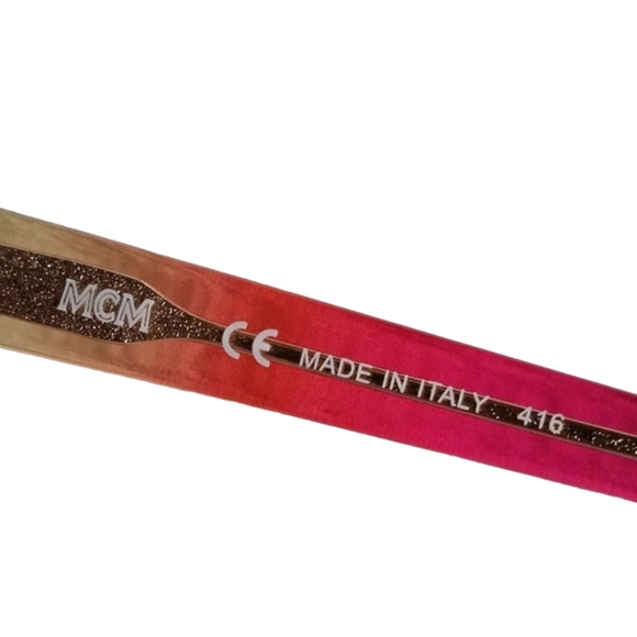 MCM Punk Rainbow Cat-Eye Sunglasses RARE - Picture 13 of 14